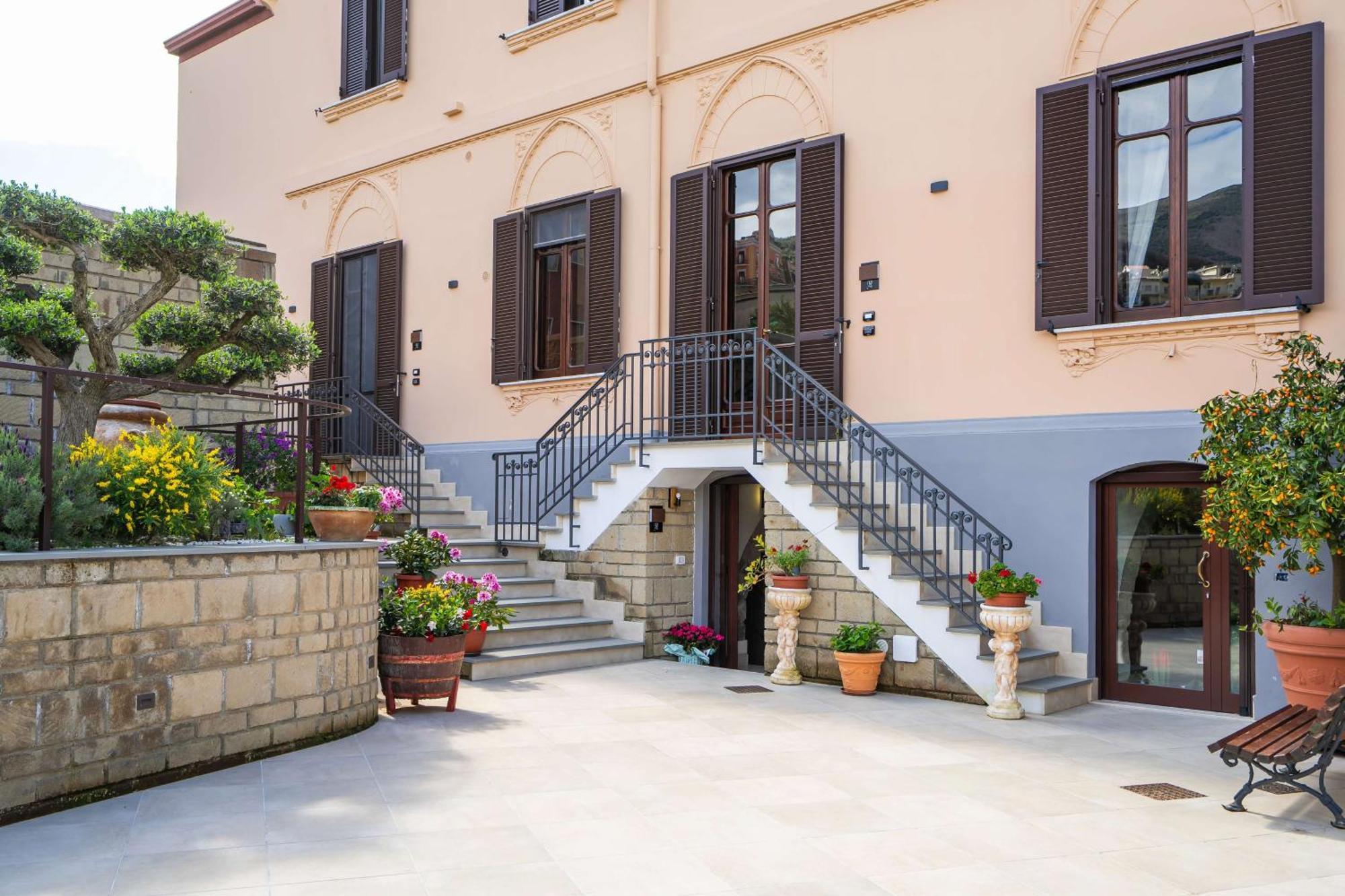 Villa Agostino Luxury B&B Vico Equense Exterior foto